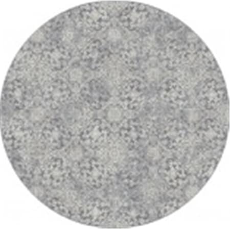 Dynamic Rugs Ancient Garden Round Rugs, Light Blue - 5.3 in. ANR5571624666
